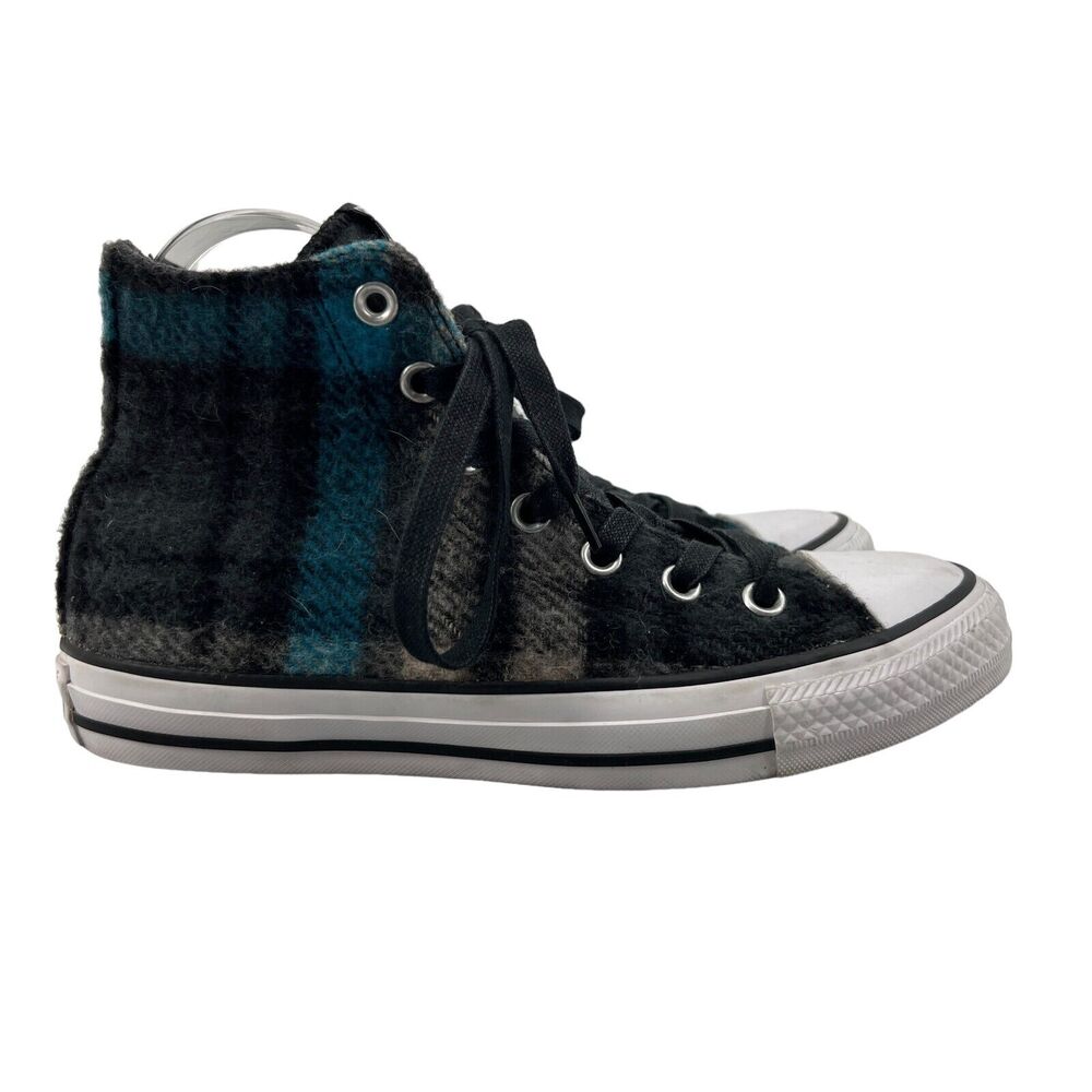 Converse Woolrich Womens 7 Sneaker Wool Plaid Chuck Taylor All Star Premium Hi